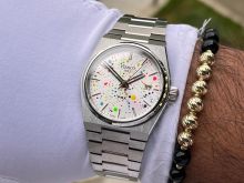 tissot PRX 35 mm Arctic Sky limited i perdorur gjendje 10