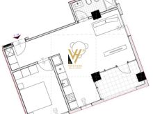 SHITET APARTMENT 1+1+BLK TEK RIVER PARK, ASTIR 88.000 EURO