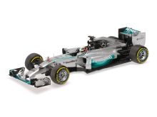 Minichamps Mercedes F1 W05 - 2014 Formula One World Champion - #44 Lewis Hamilton 1:12 Model Car
