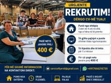 🕹️Nevojitet urgjentisht staf(Të gjitha qytetet e Shqipërisë