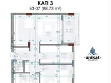 🔑 Banesë në shitje – 88.73 m² | Kati i 3-të | Ndërtim i ri