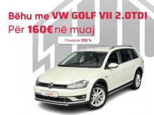ID: 3364 VW GOLF VII 2.0TDI DSG - ALLTRACK - 4MOTION