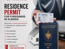 RESIDENCE PERMIT IN ALBANIA FOR FOREIGNERS – TIVARI LAW FIRM