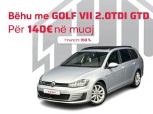 ID: 3846 VW GOLF VII 2.0TDI GTD SPORT - DOUBLE PANORAM