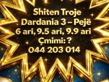 ➡️SHITET trojet prej 6ari,9.5ari,9.9ari📌