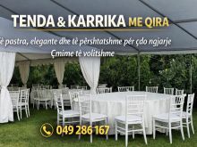 tenda karrika tavolina me qera 049286167