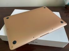Apple 13.3 Gold MacBook Air Intel i5 8GB RAM 512GB SSD MVH22