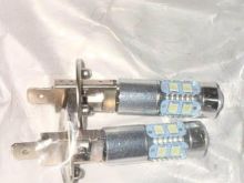 LED H1 me lupa 8000K