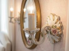 Abazhur mural capodimonte porcelan