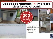 APARTAMENT 1+1 ME QIRA – ALI DEM (SIPËR FUSHËS)