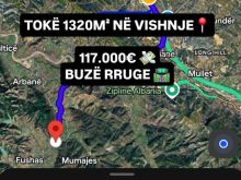 SHITET: Tokë ARË 1320 m² (VISHNJE - TEG)