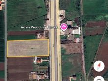 Tokë  per kapanon buzë autostradës Kavajë–Rrogozhinë
