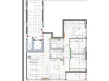 Shitet apartament 3+1 tek liqeni i thate