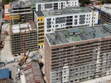 APARTAMENT NE SHITJE 2+1 TIRANA ENTRY ISH DOGANA