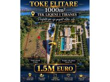Tokë Elitare Në Shitje Tek Liqeni i Tiranës - 1.500.000€ | 1