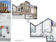 SHITET APARTAMENT 2+1 LAPRAKE 170.000 EURO FH-72380