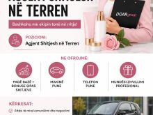 Kërkojmë Agjent Shitjesh në Terren – Tiranë