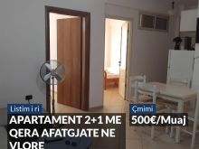 JEPET ME QERA AFATGJATE APARTAMENT 2+1 NE VLORE