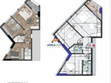 SHITET APARTAMENT 2+1+2 BALLKONE \"PRANE ZOJES SE KESHILLIT T