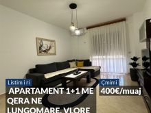 JEPET ME QERA AFATGJATE APARTAMENT 1+1 NE LUNGOMARE, VLORE