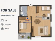 SHITET APARTAMENT 2+1+BALLKON+DEPO \" AFER SHKOLLES VASIL SHA