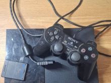 PS2 Slim + Lev + Memory card