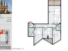 SHITET APARTAMENT 3+1 ZOGU I ZI 245.000 EURO FH-78555