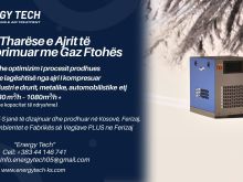 Tharëse e Ajrit të Komprimuar me Gaz Ftohës