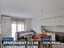JEPET ME QERA AFATGJATE APARTAMENT 2+1 NE LUNGOMARE, VLORE