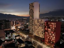 🏢 Shitet Apartament 1+1 – Oberon Tower, Dispanceria 📍