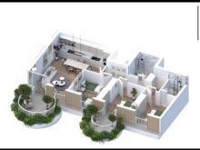 APARTAMENT NE SHITJE 3+1+2 TE 1000 ISHUJT NE TEG