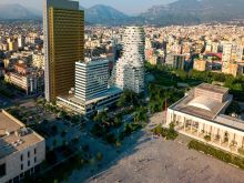 APARTAMENT NE SHITJE 1+1 TIRANAS ROCK QENDER
