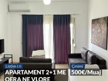 JEPET ME QERA APARTAMENT 2+1 NE PLAZH TE VJETER, VLORE