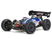 Arrma 1/8 TYPHON 6S TLR Tuned 4X4 RTR Brushless Buggy, Red/Blue (MEGATRONTOYS)