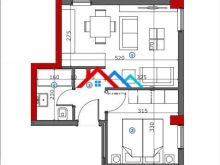 SHITET APARTAMENT 1+1 NE ALI DEM.RRUGA ZHEGU.