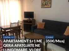 JEPET ME QERA AFATGJATE APARTAMENT 1+1 NE VLORE