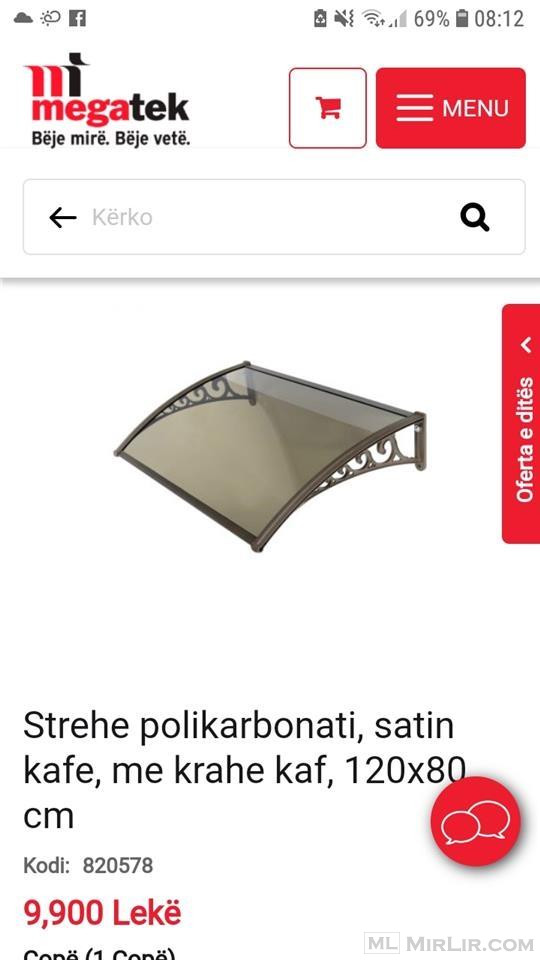 Strehë Polikarbonat