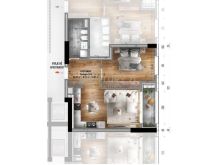 Apartament 1+1 Akses Tirana per shitje