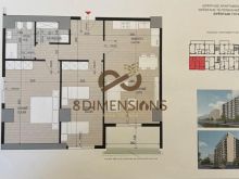 Apartament 2+1+Lavanderi per shitje - Fusha Aviacionit