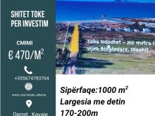 0674783704 Shes Toke 1000 m2 Per Investim - 170 m  nga Deti