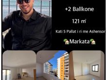 SHITET 2+1+2 me 2 Ballkone 150.000€  📍Markata Durres