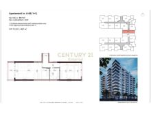 SHITET APARTAMENT 1+1 KUNE LEZHE 83,000 €