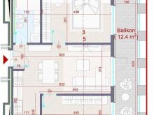 Apartament Ne Shitje 2+1 tek Zogu i zi (ID B120772) Tirane