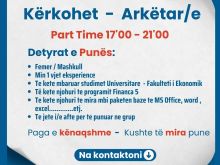 Kerkohet Arketar/e -Kohe e Pjesshme -Kompani Postare