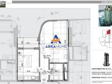 OKAZION!!! SHITET APARTAMENT 1+1+BALLKON \"BAAZAR GATE, PAZAR