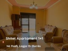 Shitet Apartament 1+1 në Plazh, Lagjja 13- Durrës
