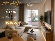EKSKLUZIVE – SHITET APARTAMENT 1+1 NË KADIU RESIDENCE, ALI D