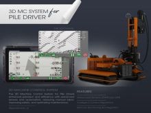 3D Machine Control System për Makineri Ndërtimi me GNSS