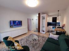Apartament per qira 1+1, ne kompleksin Panorama