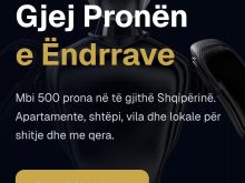 Ndertojmë website per agjensj immobiliare